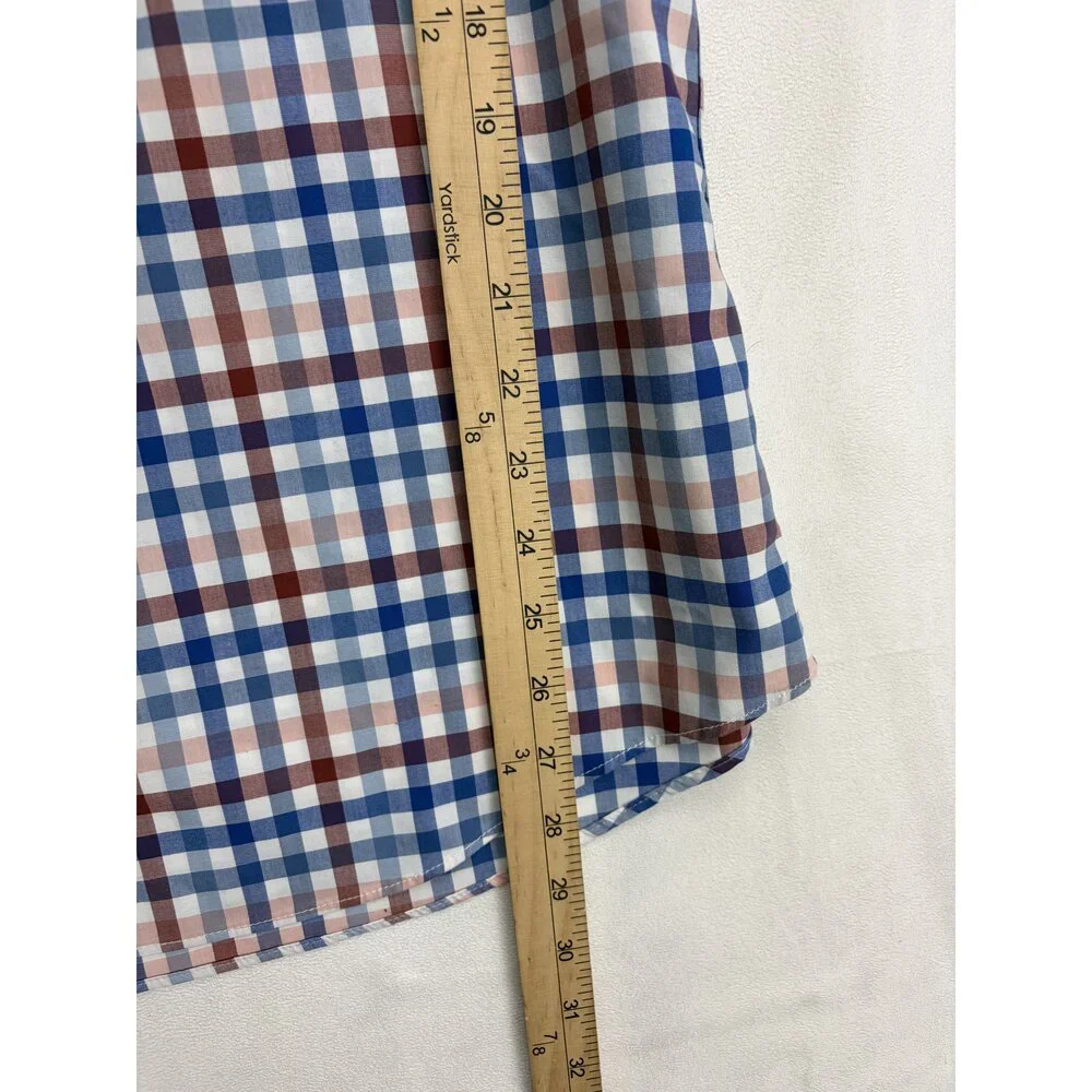 L.L.‎ Bean Men's XL Plaid Button-Down Dress Shirt